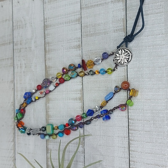 Hand Crafted Layering Necklace Artisan Jewelry by Rust Belt Raised - Picture 4 of 16